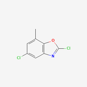 2,5-Dichloro-7-methyl-1,3-benzoxazole