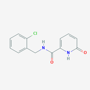 N-(2-chlorobenzyl)-6-oxo-1,6-dihydropyridine-2-carboxamide