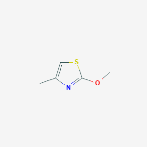 molecular formula C5H7NOS B2853783 2-methoxy-4-methyl-1,3-thiazole CAS No. 32497-17-9