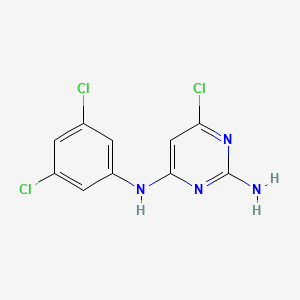 6-chloro-4-N-(3,5-dichlorophenyl)pyrimidine-2,4-diamine