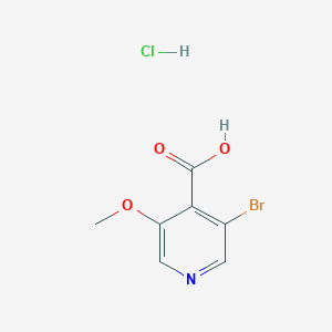 3-Bromo-5-methoxypyridine-4-carboxylic acid hydrochloride
