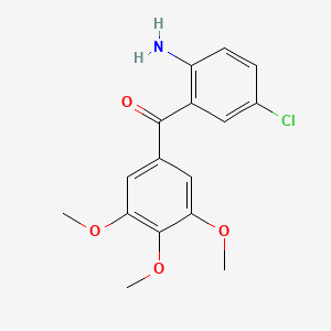 (2-Amino-5-chlorophenyl)(3,4,5-trimethoxyphenyl)methanone