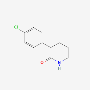 3-(4-Chlorophenyl)piperidin-2-one