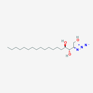 molecular formula C18H37N3O3 B028540 (2S,3S,4R)-2-Azido-1,3,4-octadecanetriol CAS No. 117168-59-9