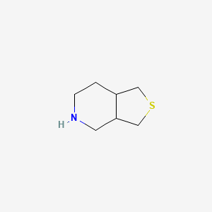 molecular formula C7H13NS B2854552 Octahydrothieno[3,4-c]pyridine CAS No. 1500521-70-9