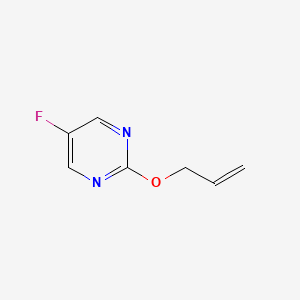 5-Fluoro-2-(prop-2-en-1-yloxy)pyrimidine