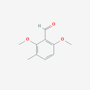 molecular formula C10H12O3 B2854784 2,6-Dimethoxy-3-methylbenzaldehyde CAS No. 251654-46-3