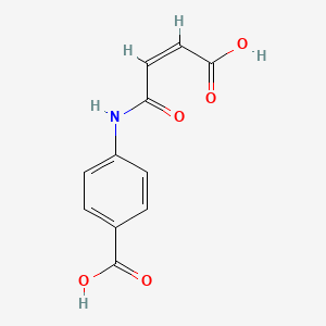 B2854806 (Z)-4-(3-carboxyacrylamido)benzoic acid CAS No. 5432-04-2