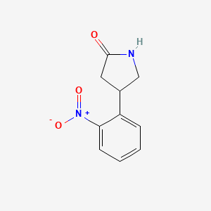 4-(2-Nitrophenyl)pyrrolidin-2-one