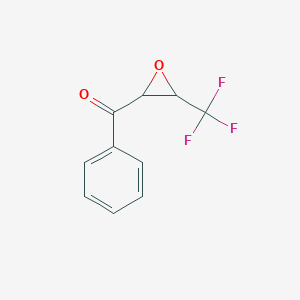 cis-2-Benzoyl-3-(trifluoromethyl)oxirane