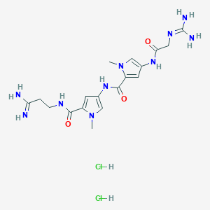 B2855056 Netropsin dihydrochloride hydrate CAS No. 1438-30-8; 18133-22-7