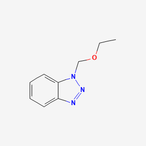 molecular formula C9H11N3O B2855060 1-(Ethoxymethyl)-1h-1,2,3-benzotriazole CAS No. 111198-01-7