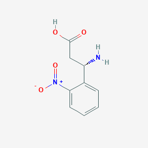 (S)-3-Amino-3-(2-nitrophenyl)propanoic acid