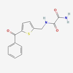 B2855081 N1-((5-benzoylthiophen-2-yl)methyl)oxalamide CAS No. 1797078-84-2