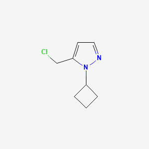 5-(Chloromethyl)-1-cyclobutyl-1H-pyrazole