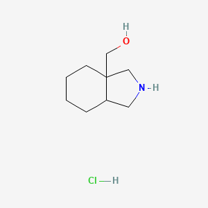 (octahydro-1H-isoindol-3a-yl)methanol hydrochloride