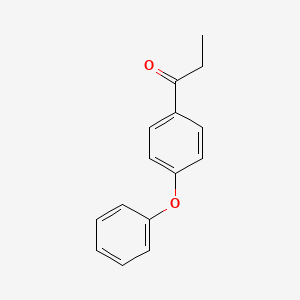 molecular formula C15H14O2 B2855799 1-(4-Phenoxyphenyl)propan-1-one CAS No. 889-26-9
