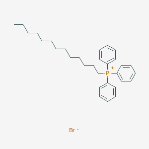 molecular formula C31H42BrP B028558 Triphenyltridecylphosphonium Bromide CAS No. 13266-02-9