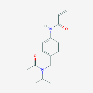 N-[4-[[Acetyl(propan-2-yl)amino]methyl]phenyl]prop-2-enamide