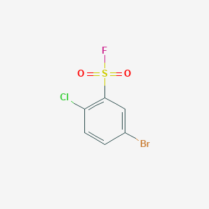 5-Bromo-2-chlorobenzene-1-sulfonyl fluoride