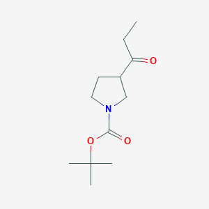 3-Propionyl-pyrrolidine-1-carboxylic acid tert-butyl ester