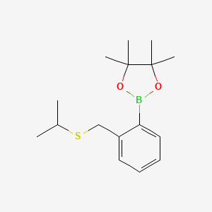 2-(S-Isopropylthiomethyl)phenyboronic acid, pinacol ester
