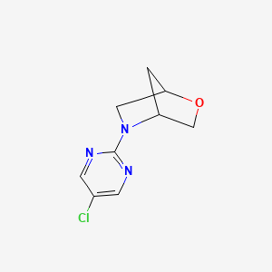 5-(5-Chloropyrimidin-2-yl)-2-oxa-5-azabicyclo[2.2.1]heptane