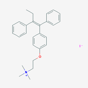 molecular formula C27H32INO B028564 Tamoxifen methiodide CAS No. 107256-99-5