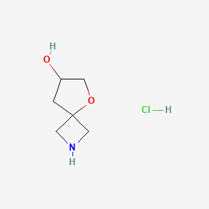 5-Oxa-2-azaspiro[3.4]octan-7-ol hydrochloride