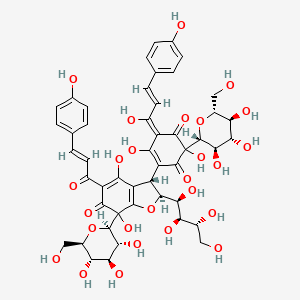 molecular formula C48H52O26 B2856533 Anhydrosafflor yellow B CAS No. 184840-84-4