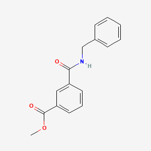 molecular formula C16H15NO3 B2856666 Methyl 3-(benzylcarbamoyl)benzoate CAS No. 925159-45-1