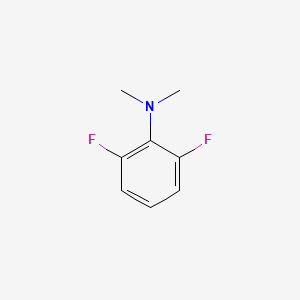 molecular formula C8H9F2N B2856932 N1,N1-dimethyl-2,6-difluoroaniline CAS No. 55847-15-9