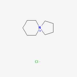 molecular formula C9H18ClN B2856943 5-azoniaspiro[4.5]decane;chloride CAS No. 859953-02-9