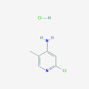 2-Chloro-5-methylpyridin-4-amine;hydrochloride