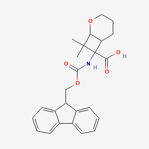 7-({[(9H-fluoren-9-yl)methoxy]carbonyl}amino)-8,8-dimethyl-2-oxabicyclo[4.2.0]octane-7-carboxylic acid