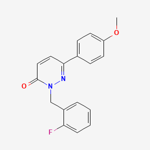 2-(2-fluorobenzyl)-6-(4-methoxyphenyl)pyridazin-3(2H)-one