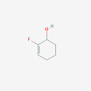 molecular formula C6H9FO B2857161 2-Fluorocyclohex-2-en-1-ol CAS No. 2580209-43-2