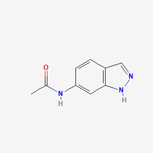 molecular formula C9H9N3O B2857221 N-(1H-indazol-6-yl)acetamide CAS No. 13551-95-6
