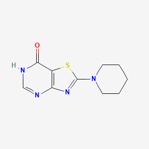 2-(piperidin-1-yl)[1,3]thiazolo[4,5-d]pyrimidin-7(6H)-one