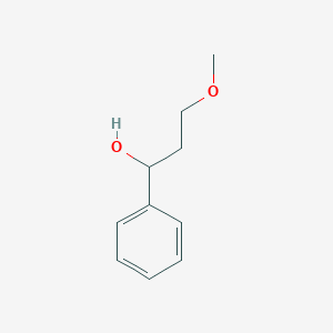 molecular formula C10H14O2 B2857395 3-Methoxy-1-phenylpropan-1-ol CAS No. 13125-59-2