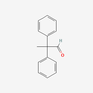 molecular formula C15H14O B2857557 2,2-Diphenylpropanal CAS No. 22875-82-7