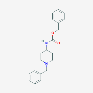 molecular formula C20H24N2O2 B028577 4-(Cbz-amino)-1-benzylpiperidine CAS No. 182223-53-6