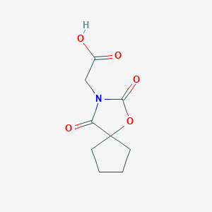 (2,4-Dioxo-1-oxa-3-azaspiro[4.4]non-3-yl)acetic acid