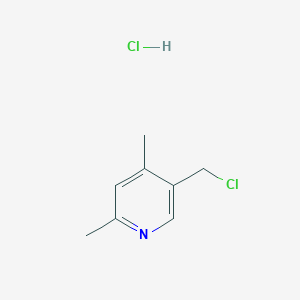 5-(Chloromethyl)-2,4-dimethylpyridine;hydrochloride