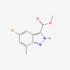 Methyl 5-bromo-7-methyl-2H-indazole-3-carboxylate
