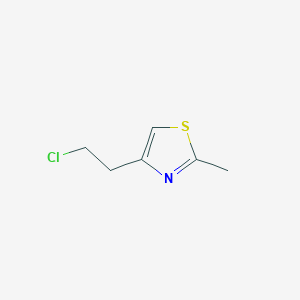 4-(2-Chloroethyl)-2-methyl-1,3-thiazole