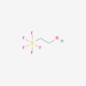 molecular formula C2H5F5OS B2857982 2-(Pentafluoro-lambda6-sulfanyl)ethan-1-ol CAS No. 87224-26-8