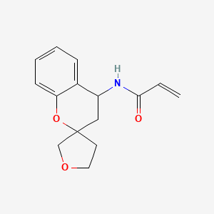 N-Spiro[3,4-dihydrochromene-2,3'-oxolane]-4-ylprop-2-enamide