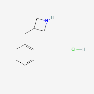 3-[(4-Methylphenyl)methyl]azetidine hydrochloride