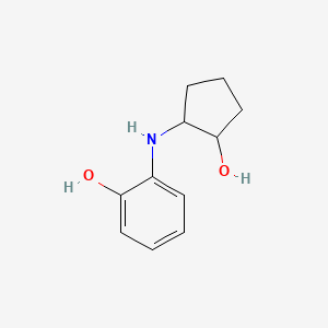 2-[(2-Hydroxycyclopentyl)amino]phenol